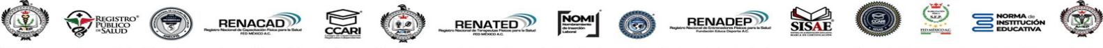Instituciones que avalan tu certificación