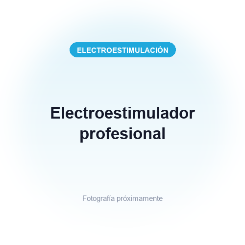 Electroestimulador profesional